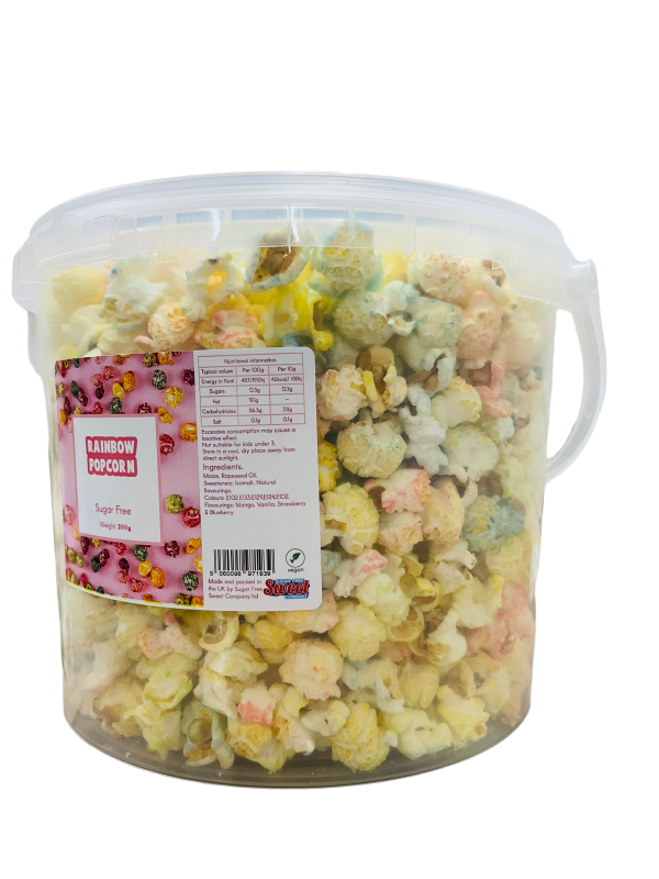 Sugar Free Rainbow Popcorn 5 litre - Image 3