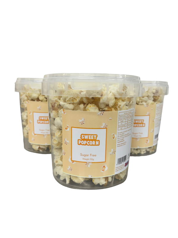 6x 1 litre Sweet Popcorn Sugar free