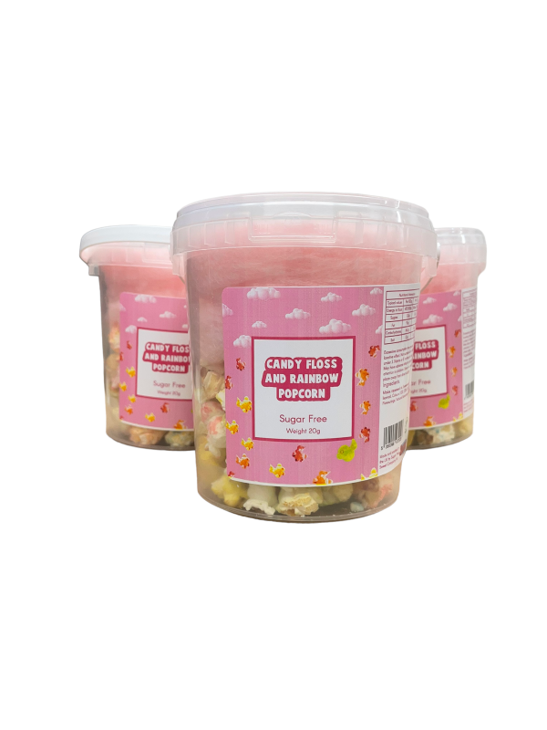 Sugar Free Floss & Pop 20g (Pink)