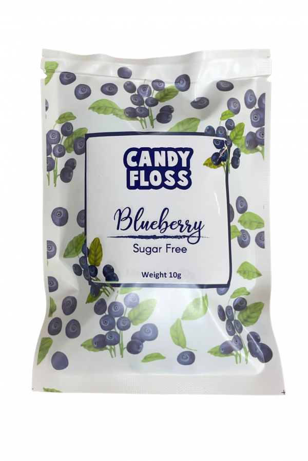 10g Blueberry Candy Floss Pouch