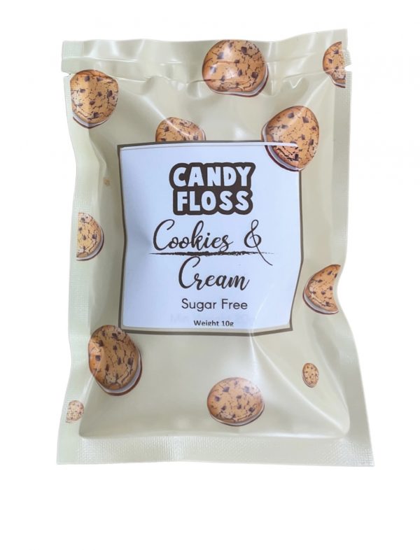 10g Cookies & Cream Candy Floss Pouch