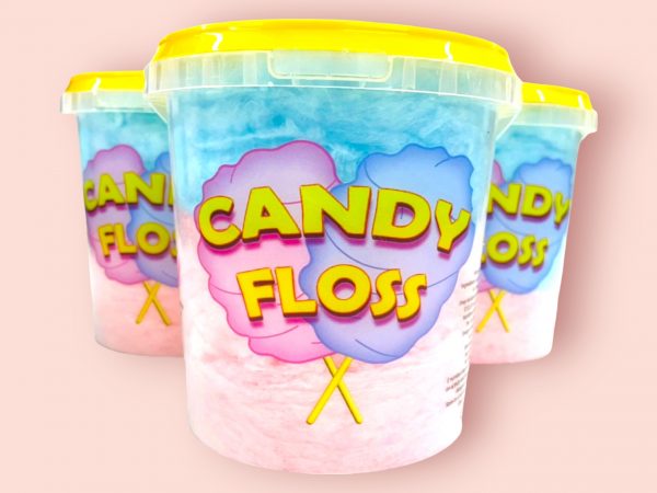 12 or 24x 30g Candy Floss Tubs