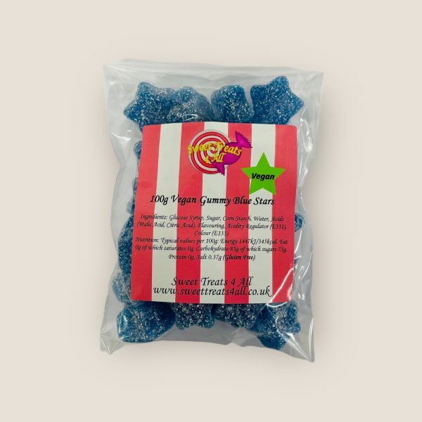 100g Vegan Blue Stars