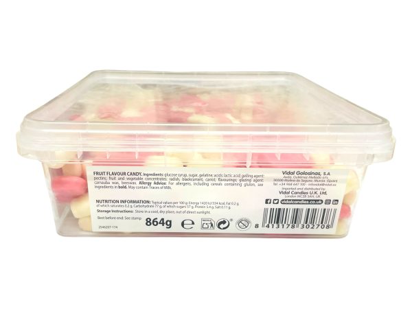 864g Strawberry Milkshake Bottles Tub - Image 2