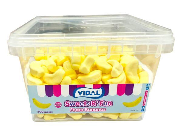 840g Foam Bananas Tub