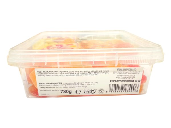 780g Peach Hearts Tub - Image 3