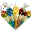 Small Filled Sweet Cones