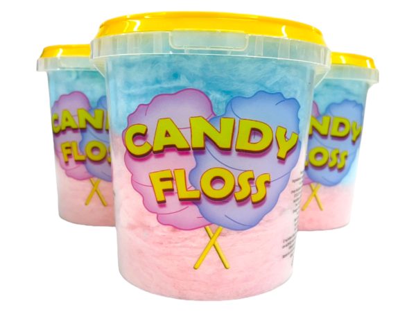 24x Candy Floss Tubs 1 Litre