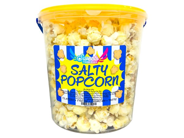 36x 100g Salty Popcorn Tubs