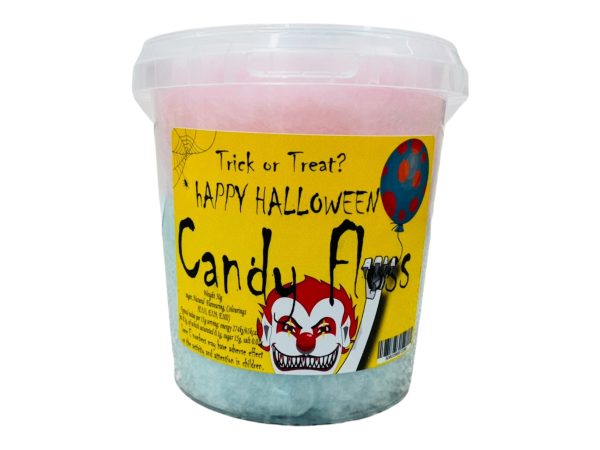 24x 50g Candy Floss Tubs With Clown Label - Image 2