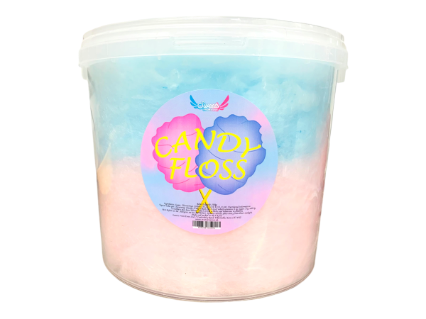 10x Candy Floss 5 litre Tubs