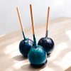 10x Blue Raspberry Flavoured Toffee Apples